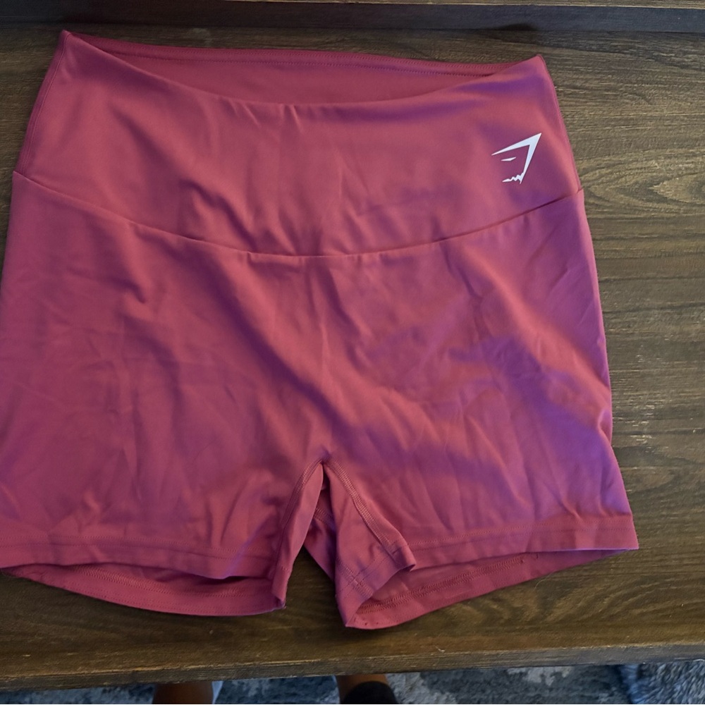 Gymshark Women's Athletic Shorts in Pink